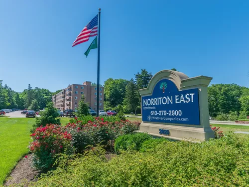 Entrance Sign - Norriton East Apartments
