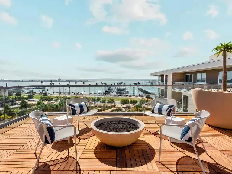 Rooftop Patio with Ocean View