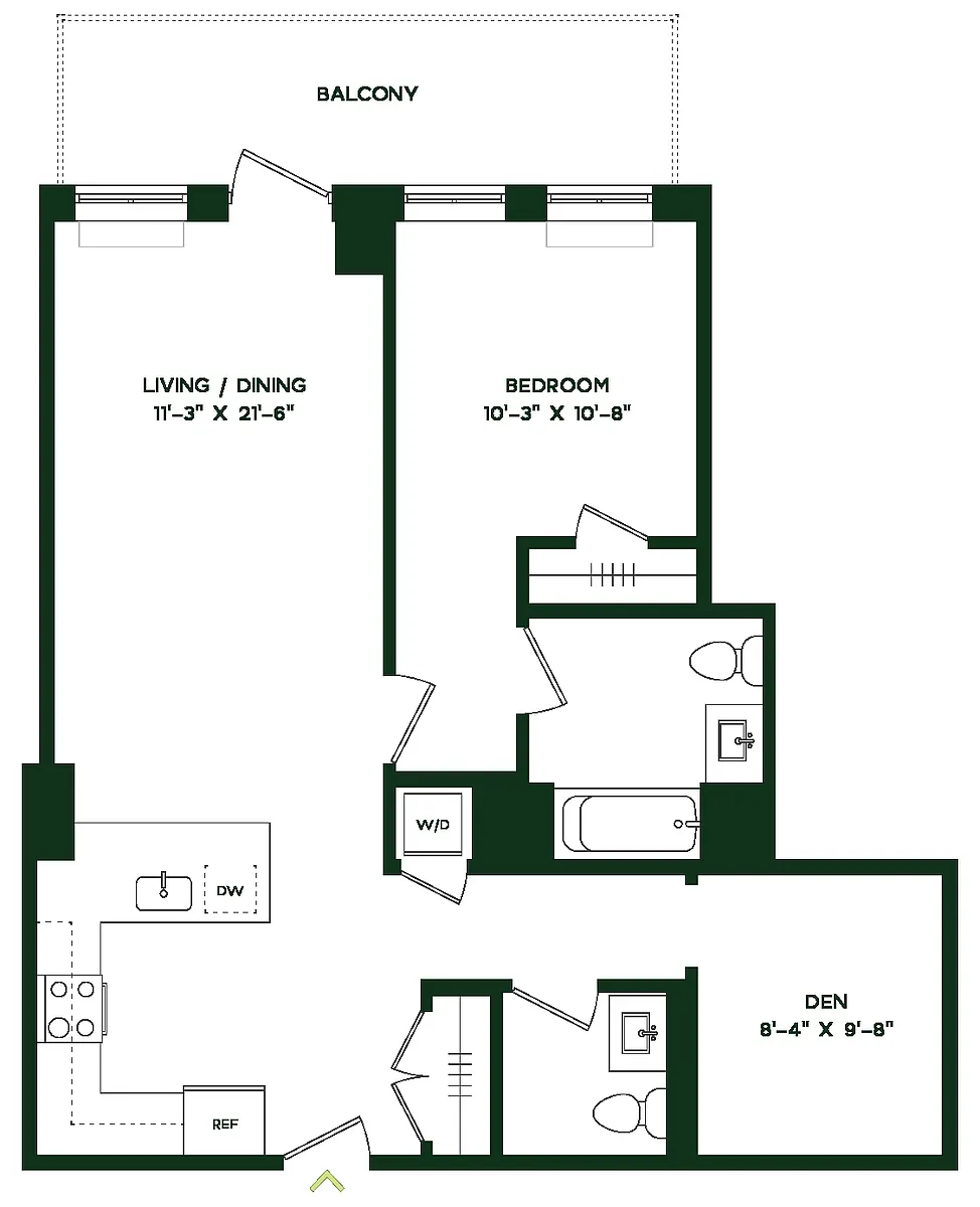 Floor plan A16W