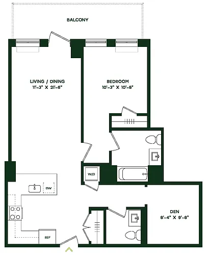 Floor plan A16W
