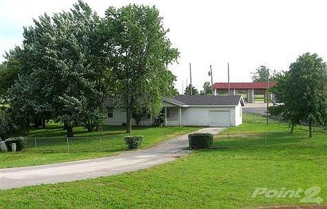 Large lot with mature trees.
