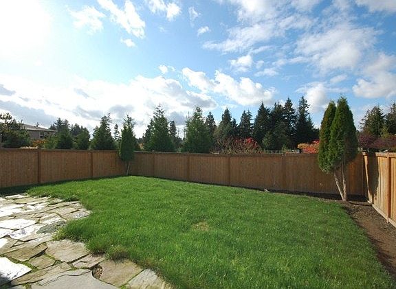 Fenced Back Yard