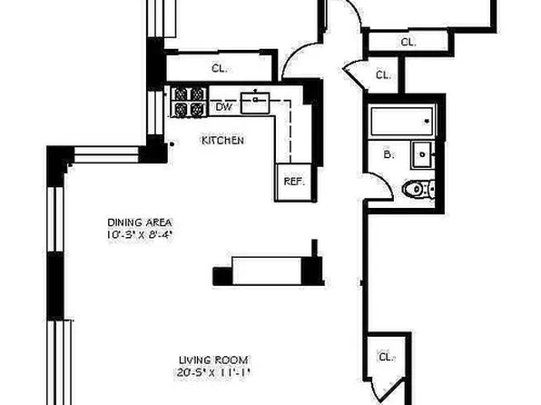361 Clinton Ave APT 3F, Brooklyn, NY 11238