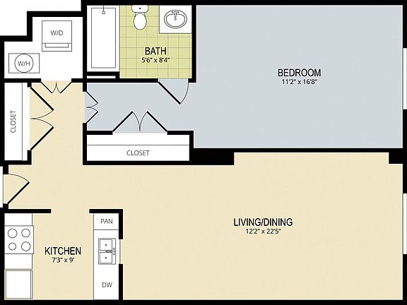 Explore the smart design of this cozy urban apartment, tailored for a modern lifestyle. Explore the smart design of this cozy urban apartment, tailored for a modern lifestyle.