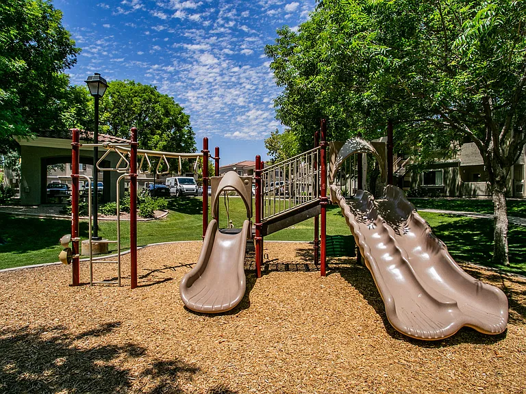 Two Children's Playgrounds with Picnic Ramadas