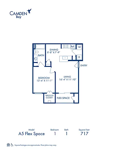 Floor plan A5 Flex Space