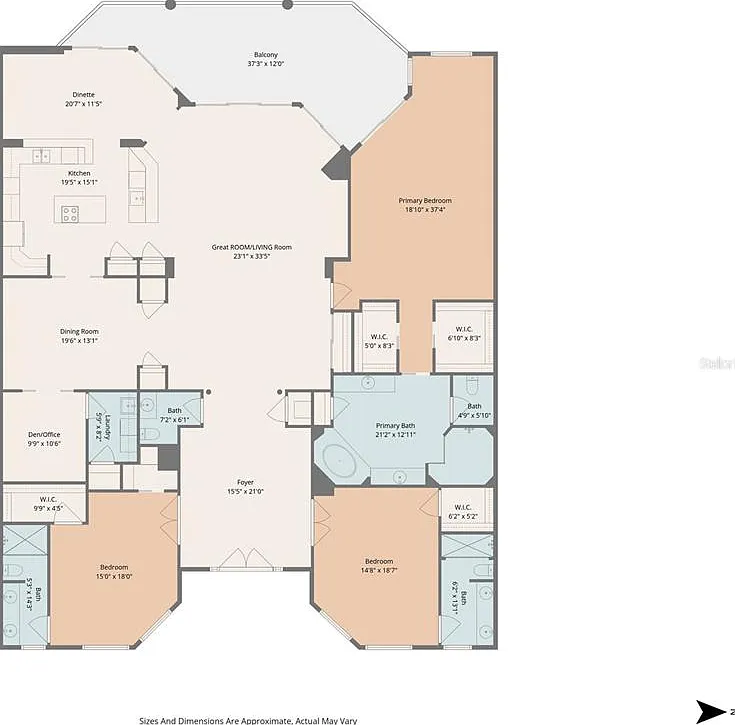 3 bed, 3.5 bath, 3771 sqft, $5,500 — Photo 2