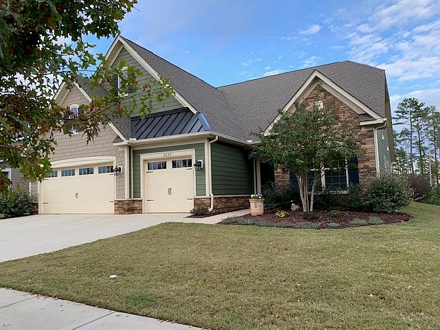 Lovely home on wooded lot 
