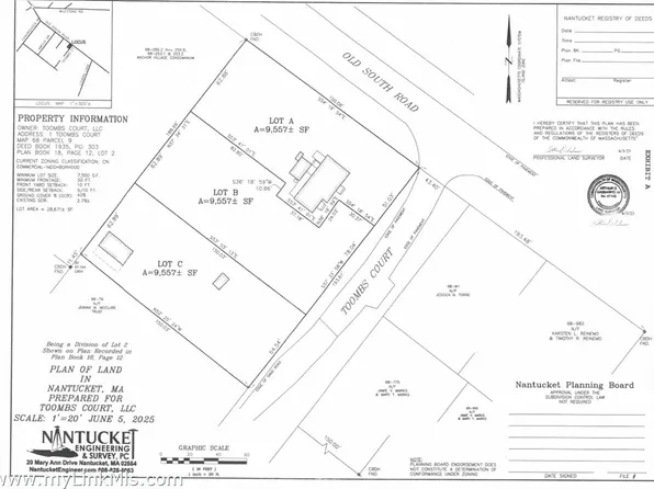 1 Toombs Ct Lot C, Nantucket, MA 02554
