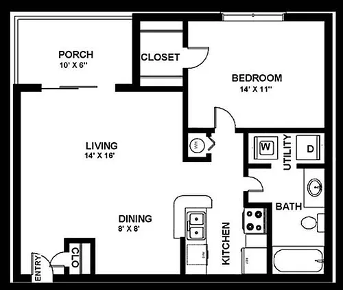 Floor plan Biscayne