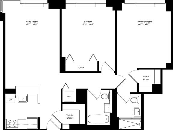 2nd image of 55 W 25th St APT 37E