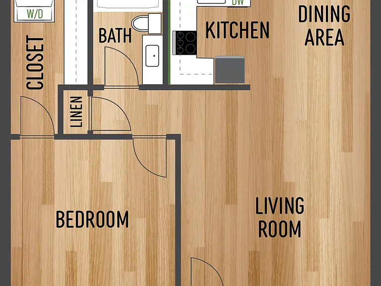 A2 One Bedroom A2 One Bedroom