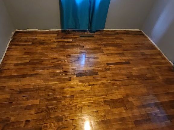 Beautifully refinished wood 