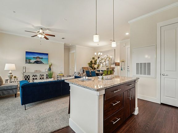Kitchen and Living Room
