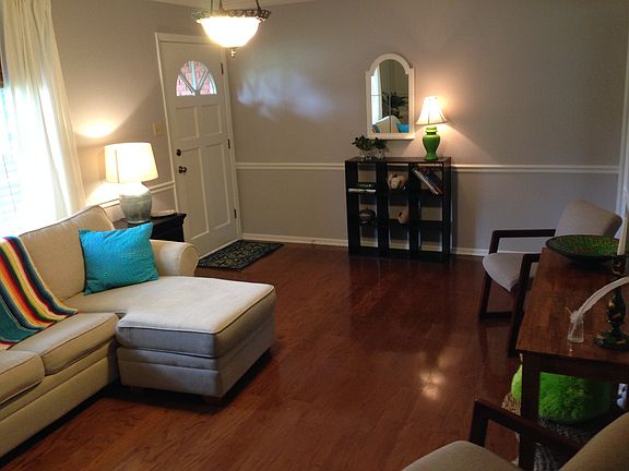 Living room & front door