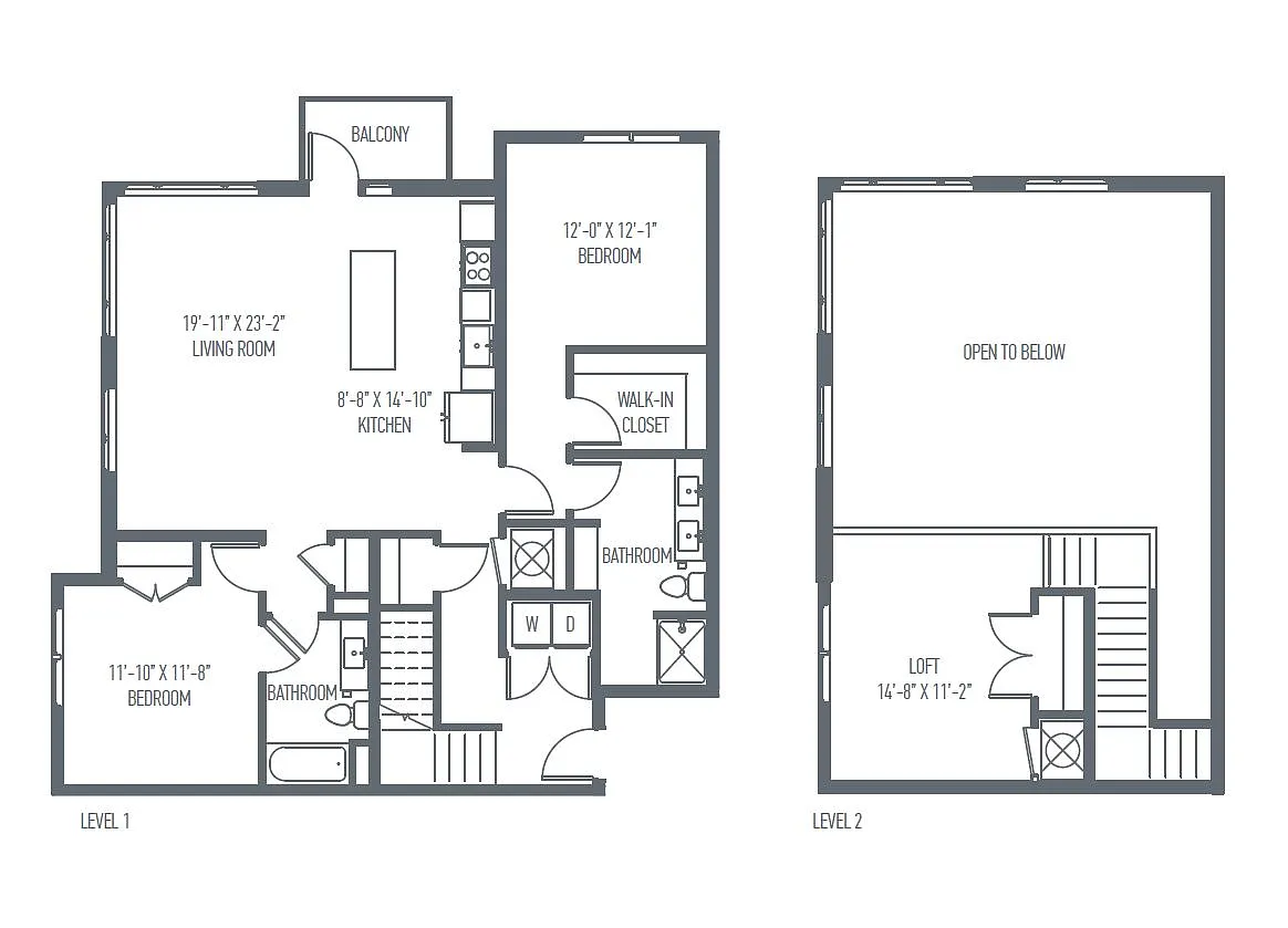 Floor plan P1 - Penthouse