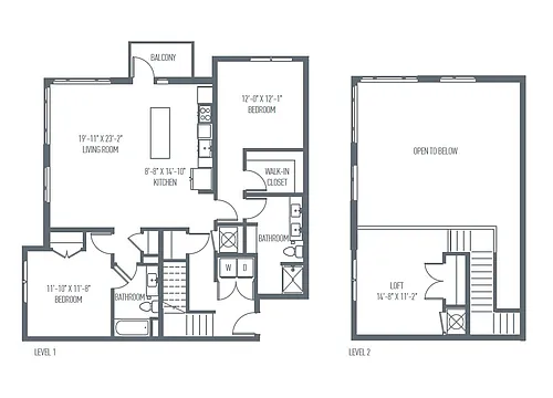 Floor plan P1 - Penthouse
