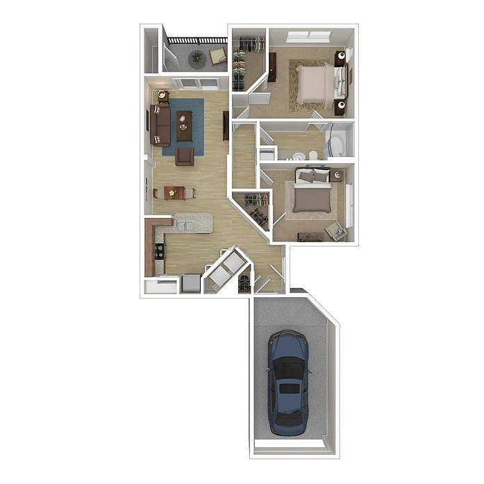 Floor plan B2 G