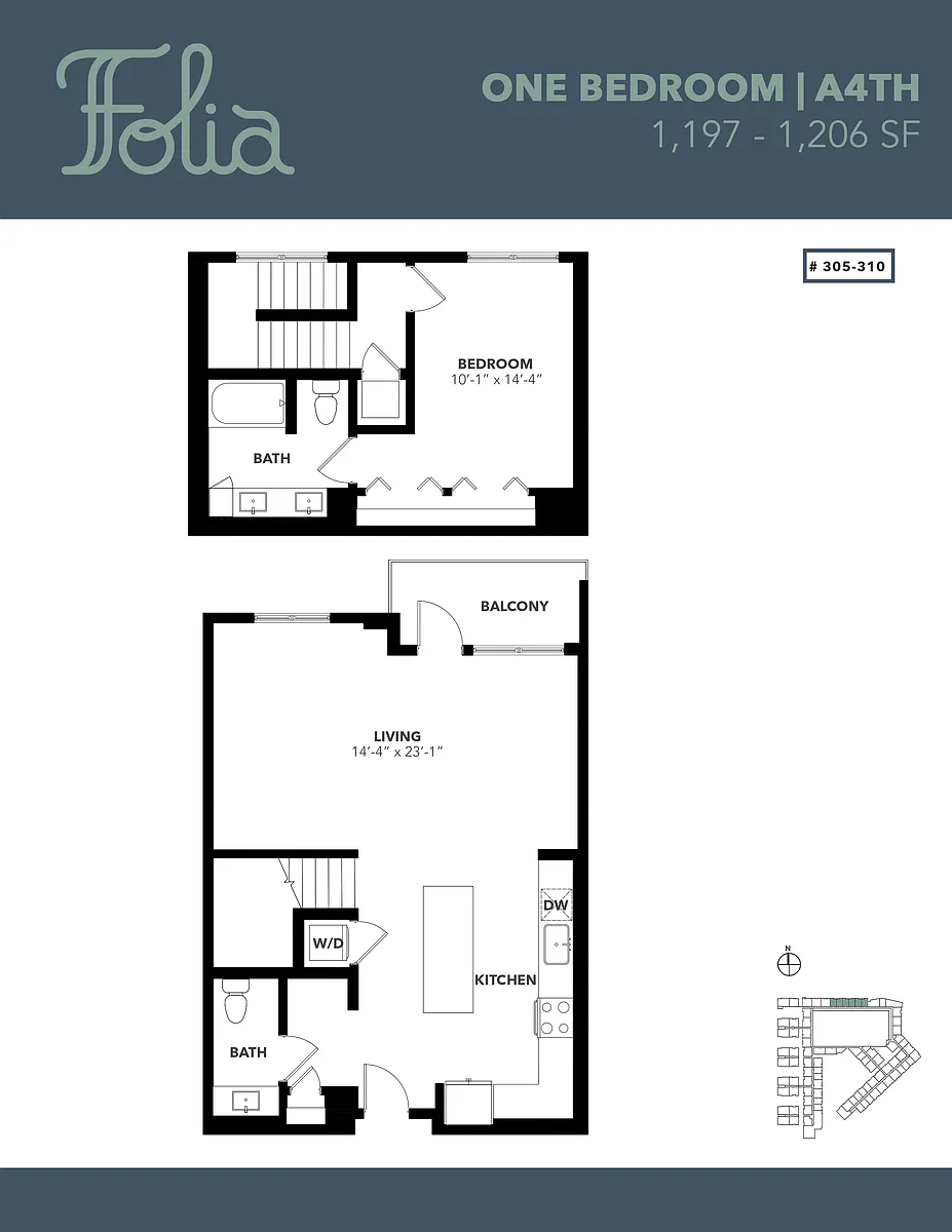 Floor plan A4TH