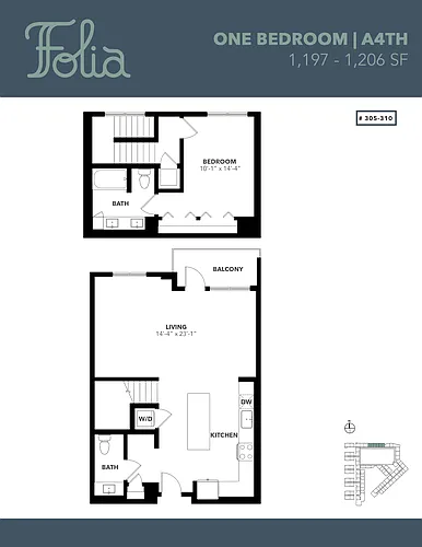 Floor plan A4TH