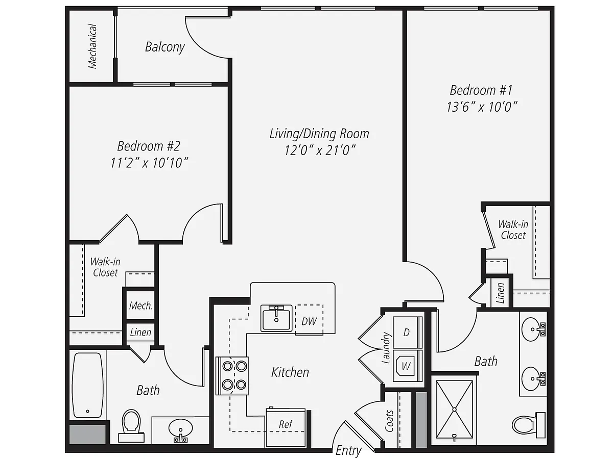Floor plan B1