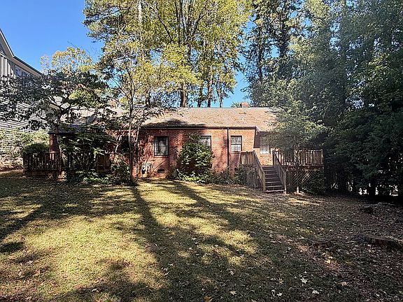 View of duplex from the back
