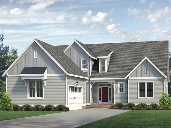 Bridgewater A - Craftsman AC Courtyard Garage