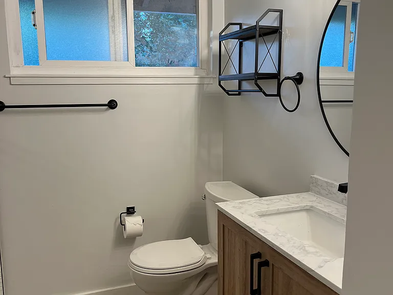 Remodeled bathroom