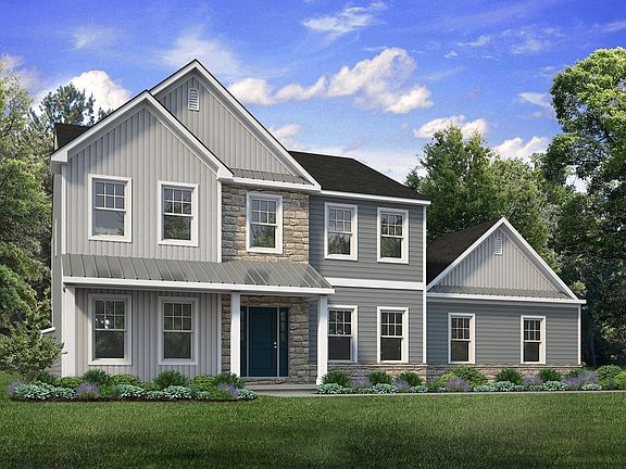 Craftsman Elevation - Side Entry Garage