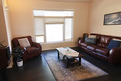 Living room off of entryway