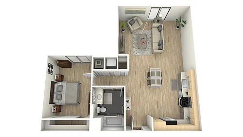 Floor plan A13