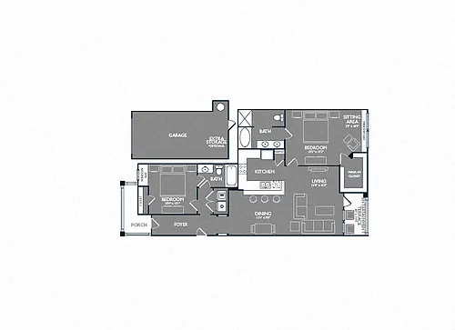 Floor plan B3