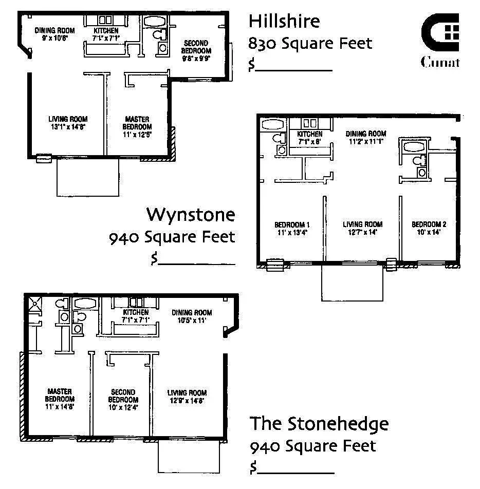 Floor plan Hillshire