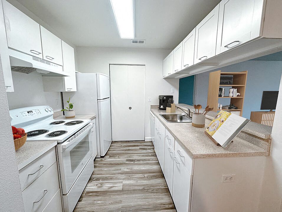 Kitchen with Cabinet Space