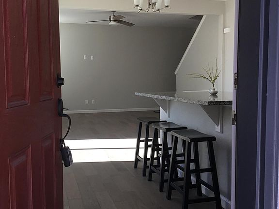 Stepping in from the front door