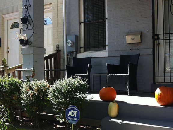 Covered Front Porch of Home