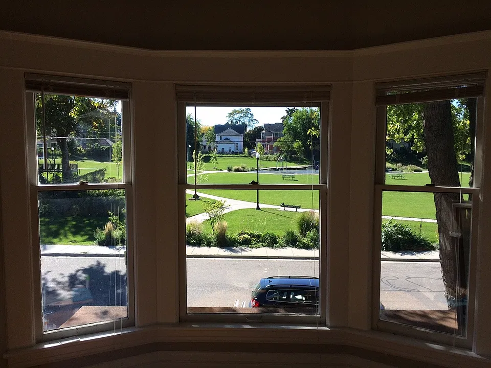 View of Pleasant Park out Front Windows
