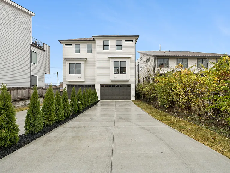 The home includes a private 2-car garage and long driveway. This is a rare find in such a popular Nashville neighborhood!