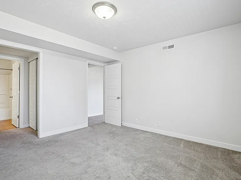Spacious bedroom