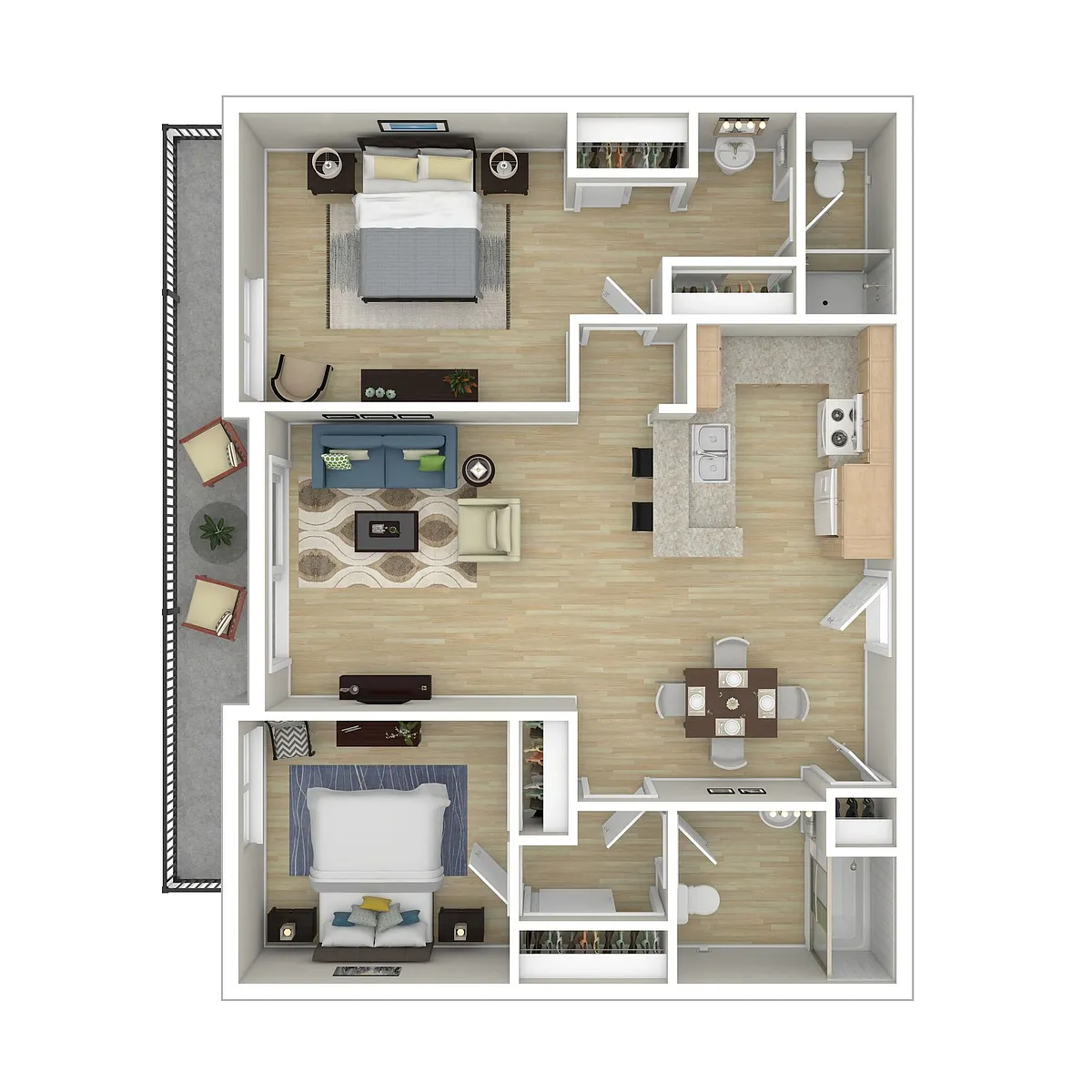 Floor plan B1