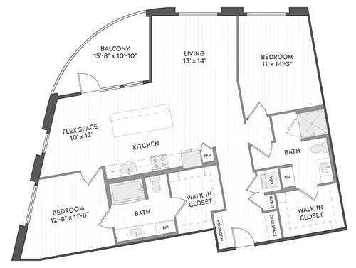 Floor plan C7b