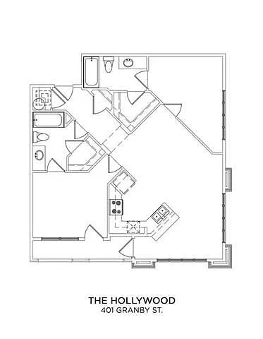 Floor plan The Hollywood