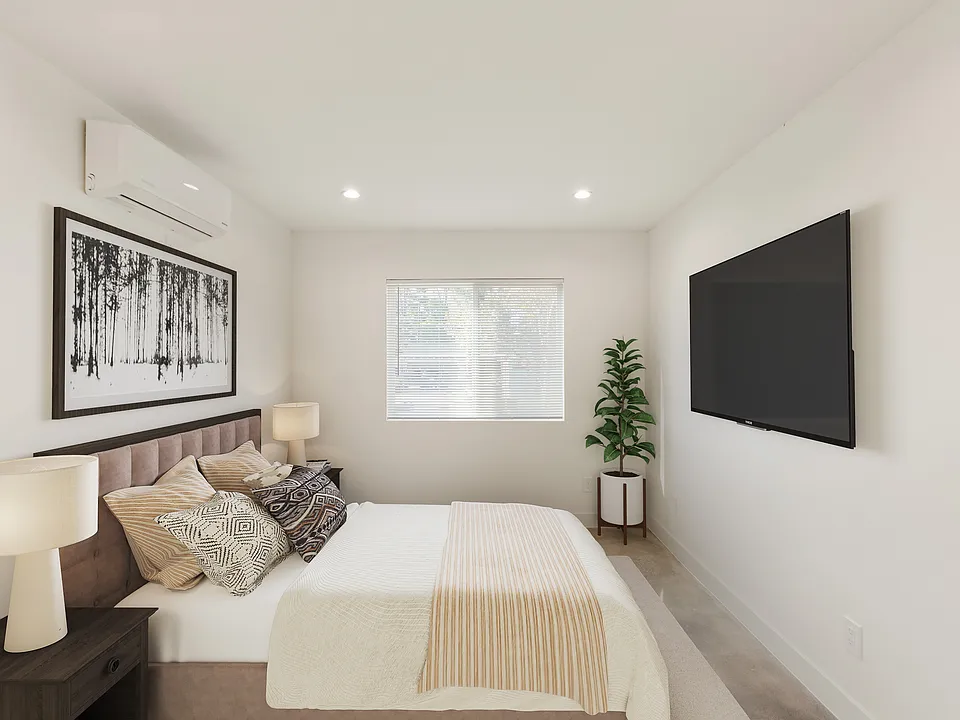 1st Bedroom Staged