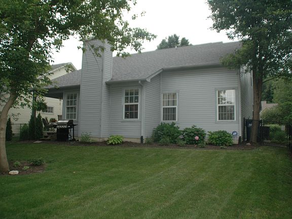 Fenced In Backyard View