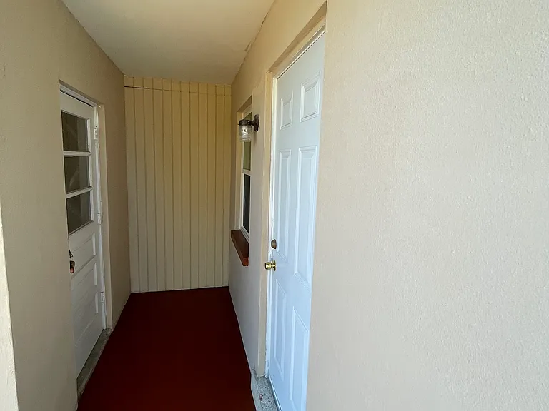 Patio and Laundry room