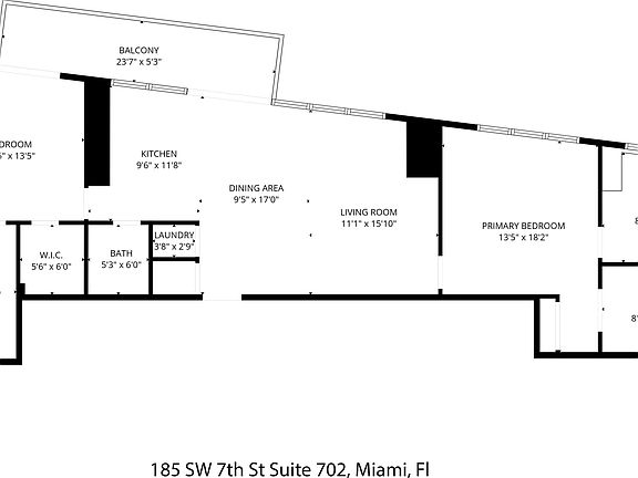 5th image of 185 SW 7th St APT 702