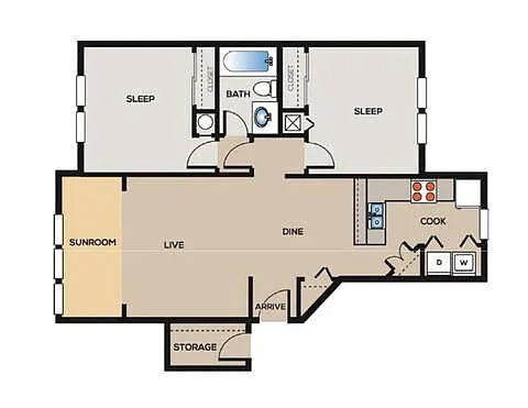Floor plan B1