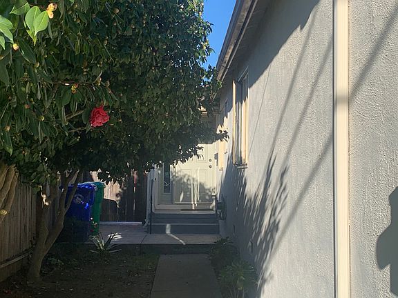 walkway to front door