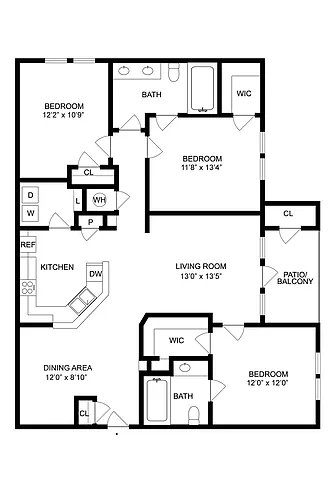 Floor plan Biltmore