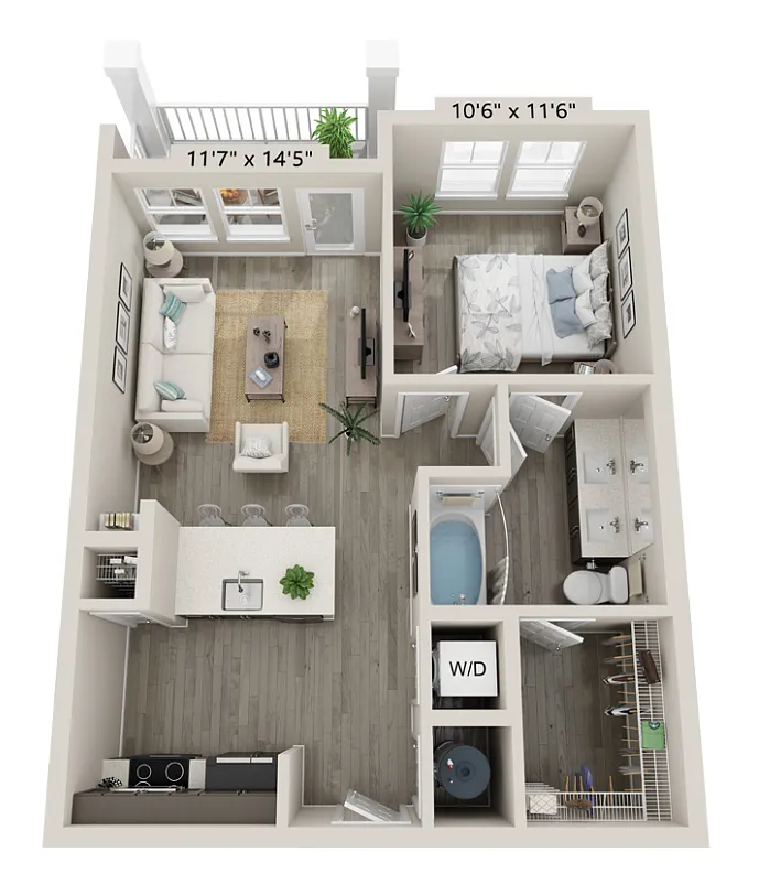 Floor plan A1